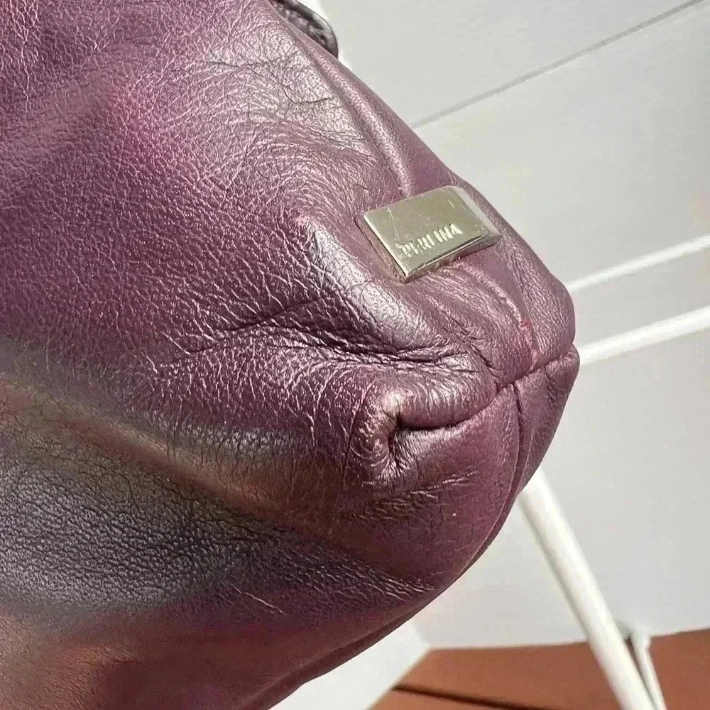 Perlina  Leather Crossbody Bag - Picture 12 of 13